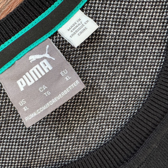 Puma x Mercedes F1 Team Collab Knit Sweater - Size XL - Black - Picture 3 of 4